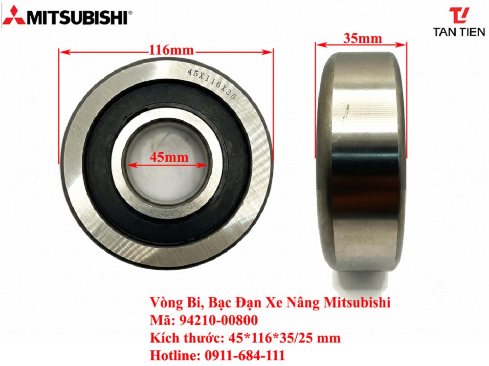 Vòng Bi Xe Nâng Mitsubishi 94210-00800